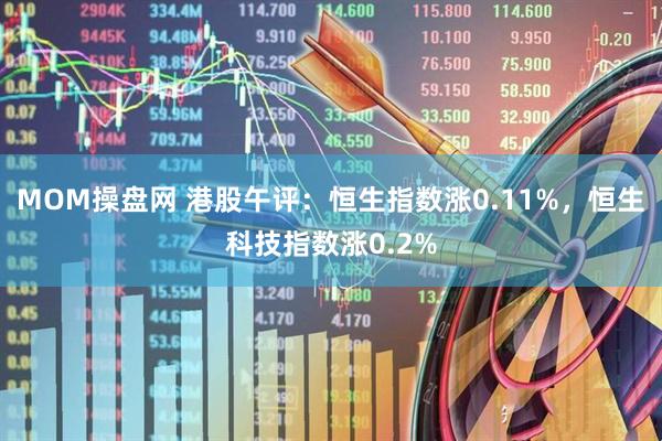 MOM操盘网 港股午评：恒生指数涨0.11%，恒生科技指数涨0.2%